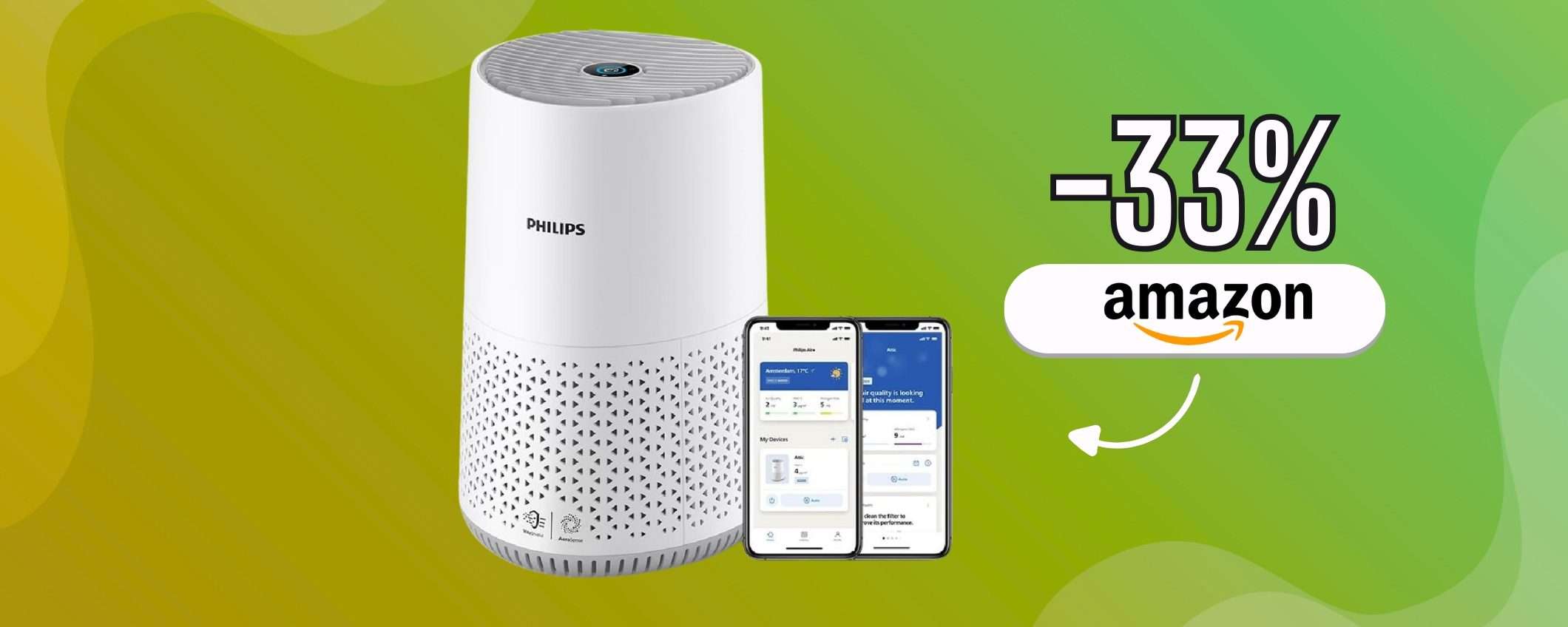 Philips elimina il tuo problema con le ALLERGIE: sistema smart (-33%)