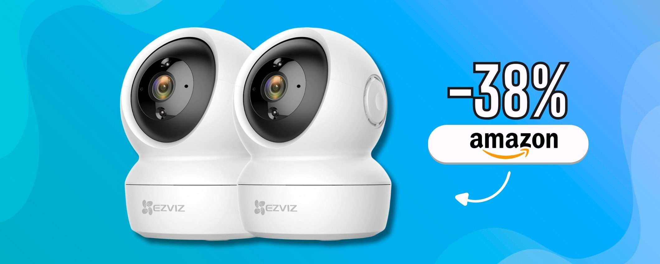 EZVIZ C6N, il sistema di sicurezza integrale per la tua casa: 2 pezzi EZVIZ C6N, il sistema di sicurezza integrale per la tua casa: 2 pezzi