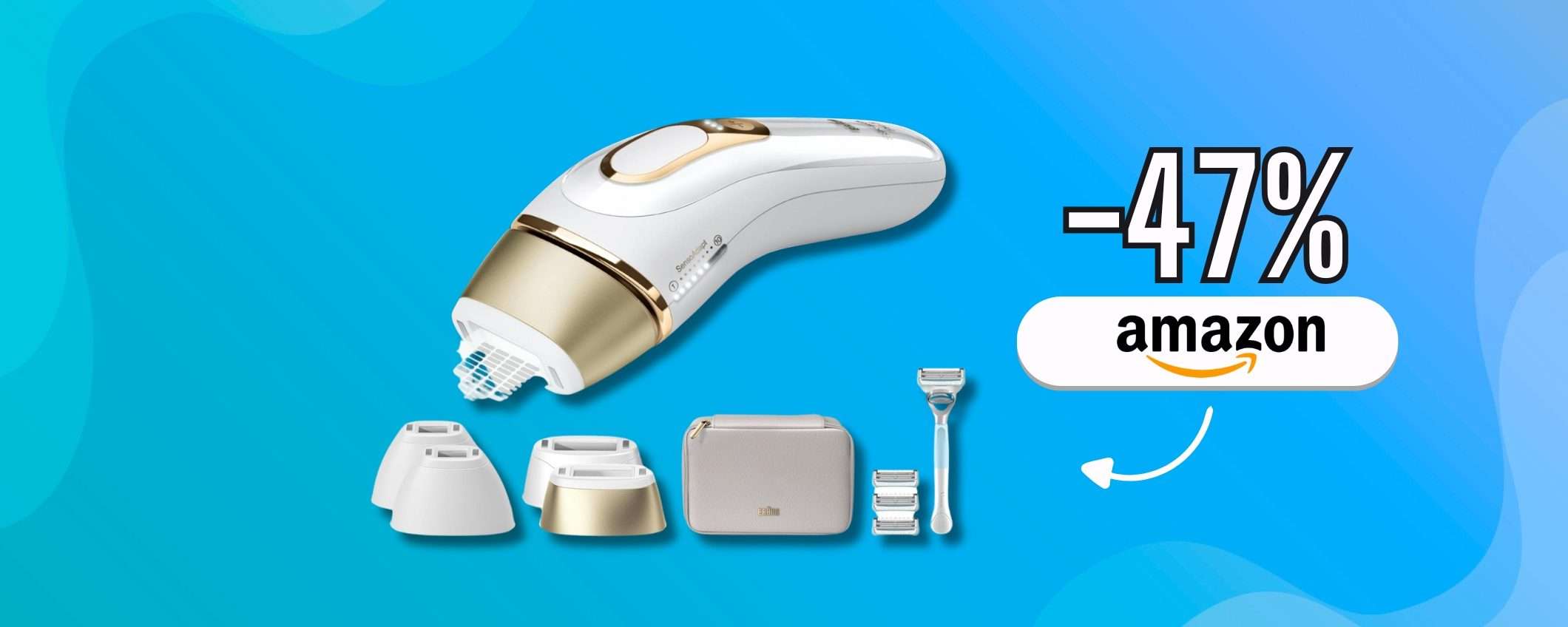 Braun Silk-Expert Pro 5 è il sistema d'epilazione definitivo (metà prezzo) Braun Silk-Expert Pro 5 è il sistema d'epilazione definitivo (metà prezzo)