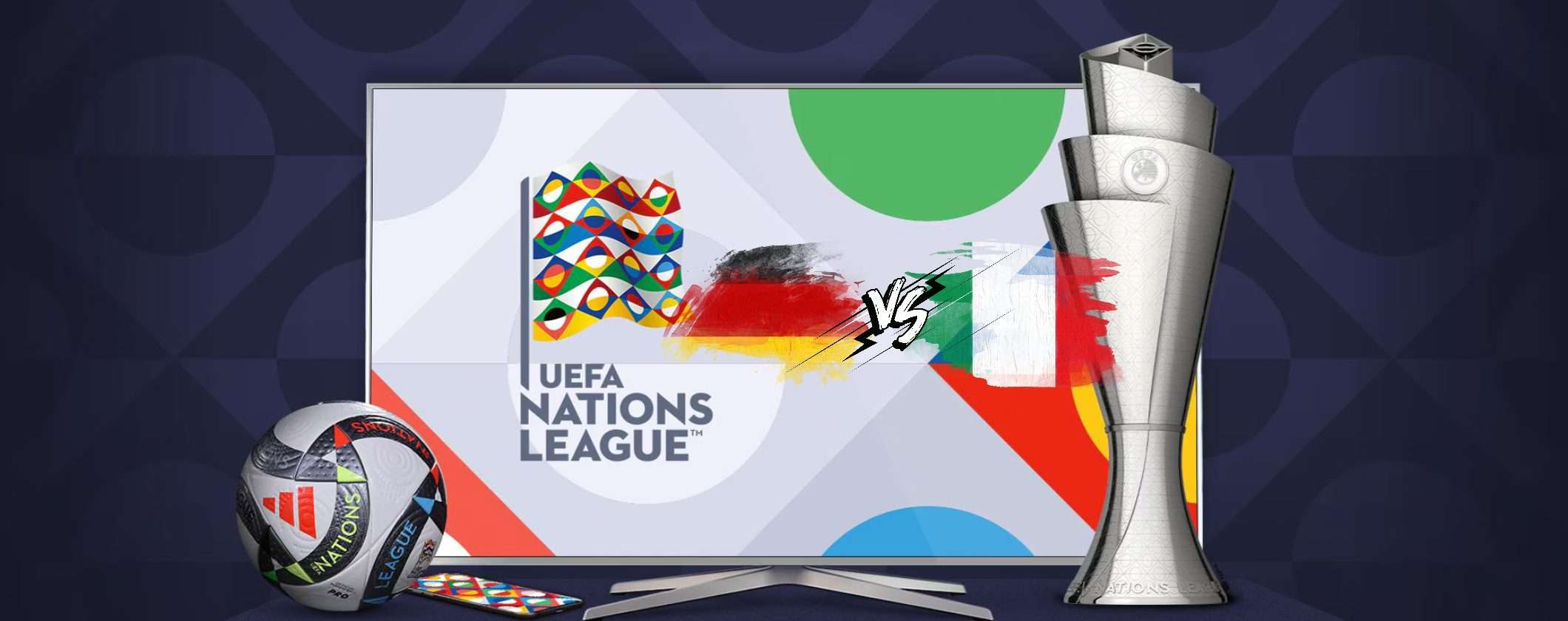 Germania-Italia: come vedere la partita in streaming dall'estero Germania-Italia: come vedere la partita in streaming dall'estero