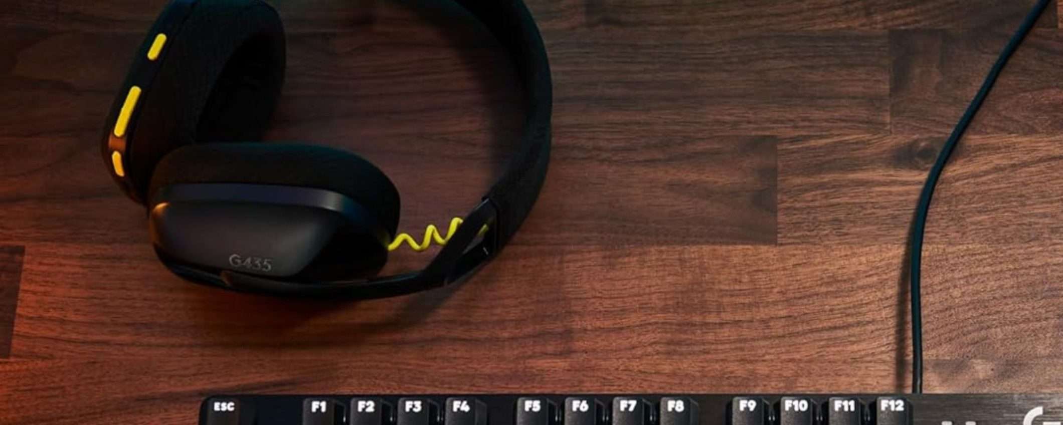Gioca ai LIVELLI DI UN PRO con le cuffie Logitech G435 Lightspeed (-43%)