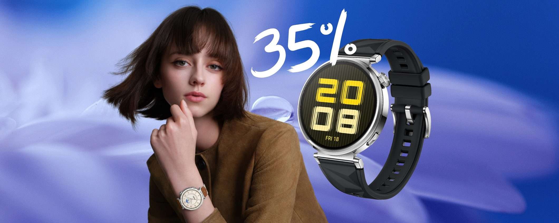 HUAWEI WATCH GT 5 con 7gg di autonomia al prezzo più basso di sempre HUAWEI WATCH GT 5 con 7gg di autonomia al prezzo più basso di sempre