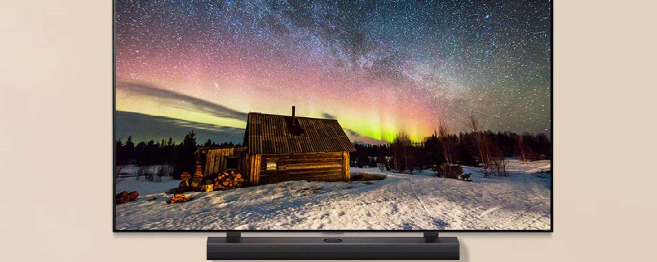 La smart TV LG 4K UHD da 55 La smart TV LG 4K UHD da 55