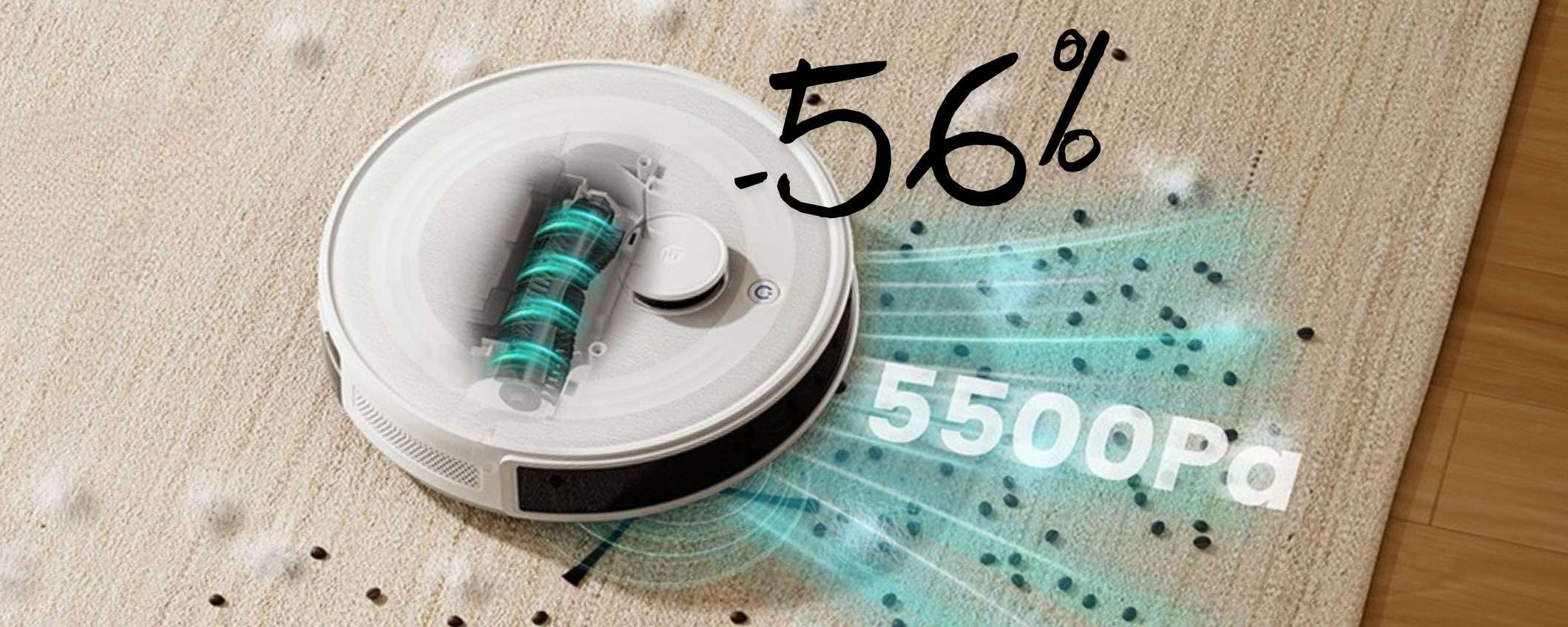 LEFANT M2: robot che aspira e lava in una passata regalando pavimenti splendenti
