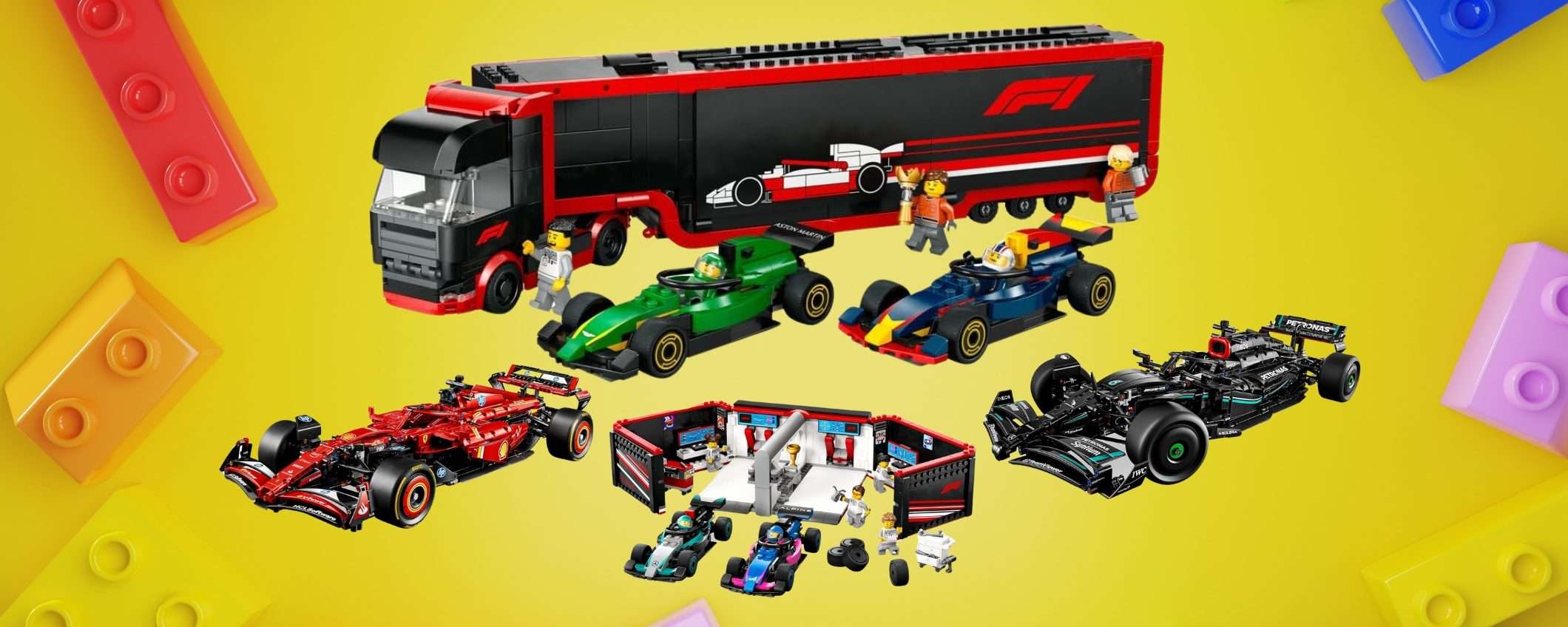 LEGO Formula 1: offerte imperdibili su Amazon per costruire il tuo dream team LEGO Formula 1: offerte imperdibili su Amazon per costruire il tuo dream team