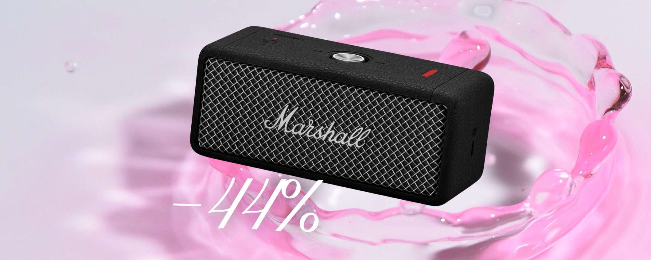 Marshall Emberton II: potenza da 20W e design inimitabile per la mitica cassa Bluetooth