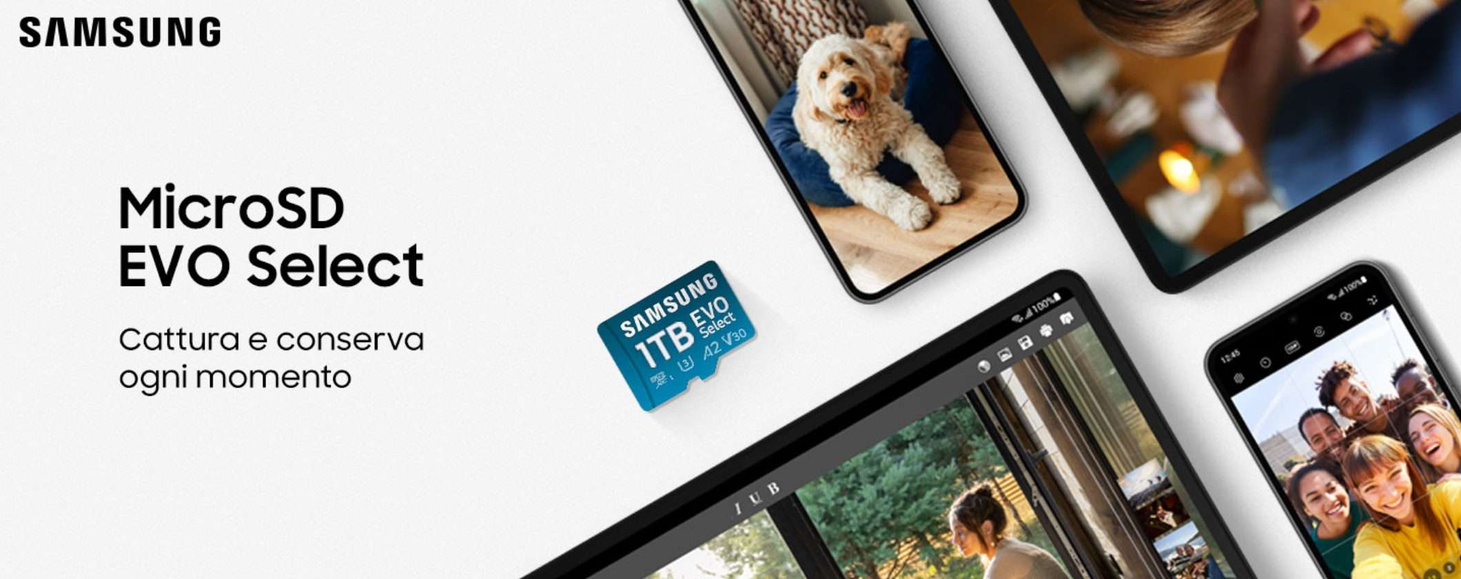 MicroSD Samsung 1TB a soli 79€ alla Festa delle Offerte di Primavera Amazon