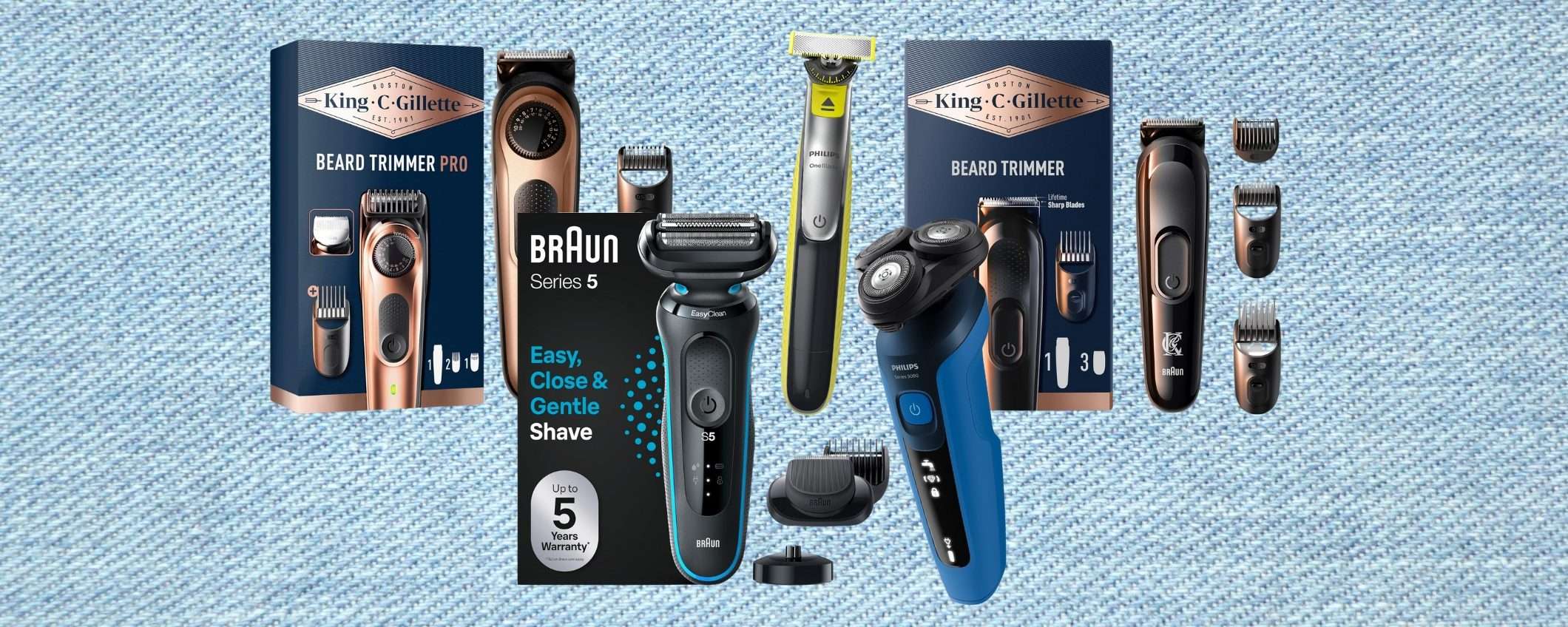 I migliori rasoi elettrici e regolabarba da non perdere su Amazon I migliori rasoi elettrici e regolabarba da non perdere su Amazon