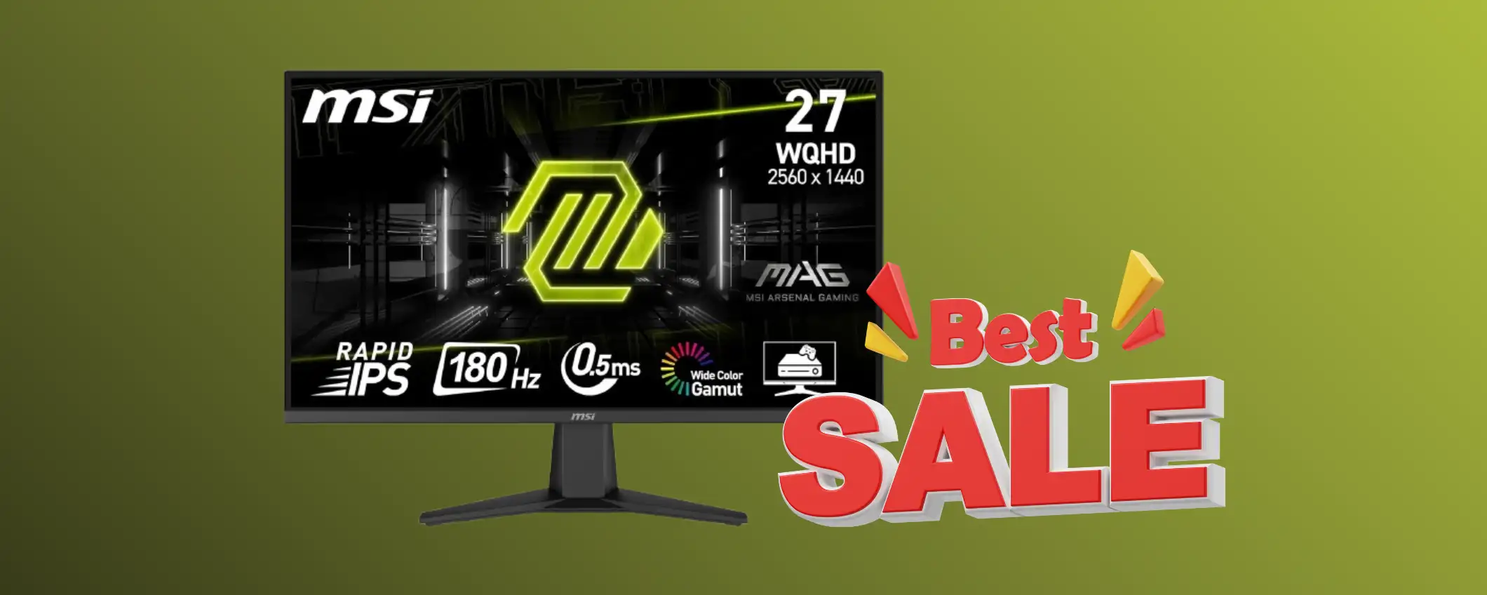 Monitor Gaming MSI da 27 pollici a un prezzo speciale