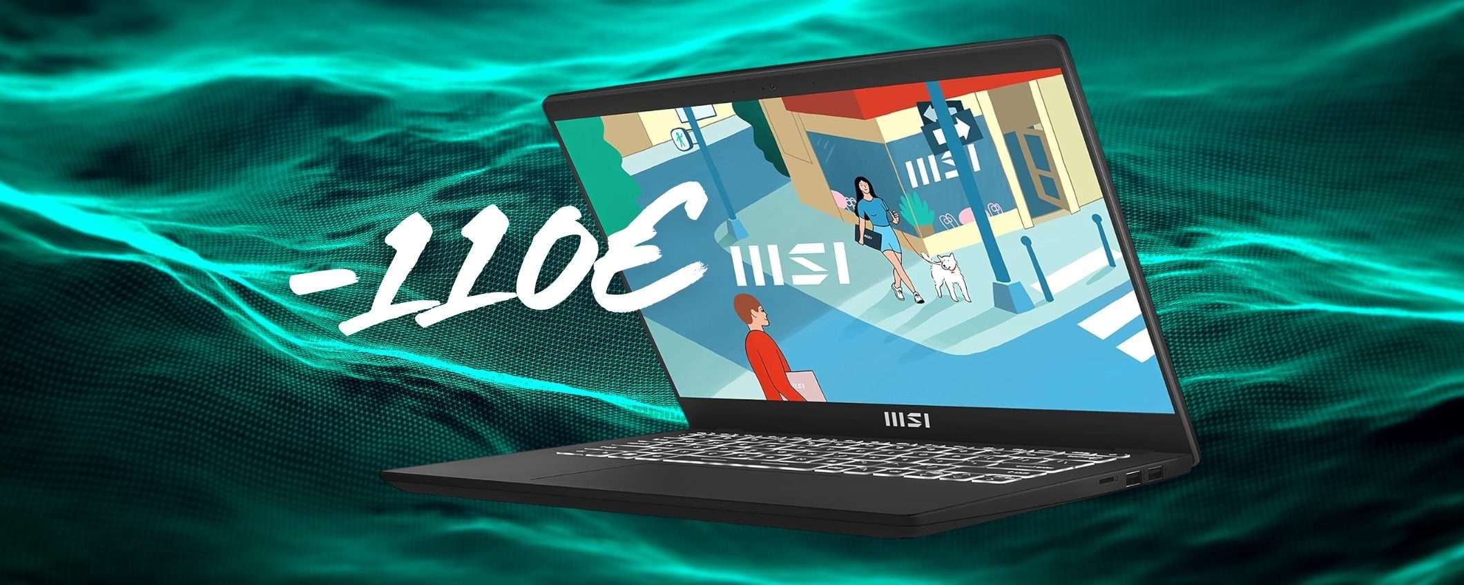 MSI Modern 14: Intel Core i7, 16GB RAM, 512GB SSD e Windows 11 (-110€) MSI Modern 14: Intel Core i7, 16GB RAM, 512GB SSD e Windows 11 (-110€)