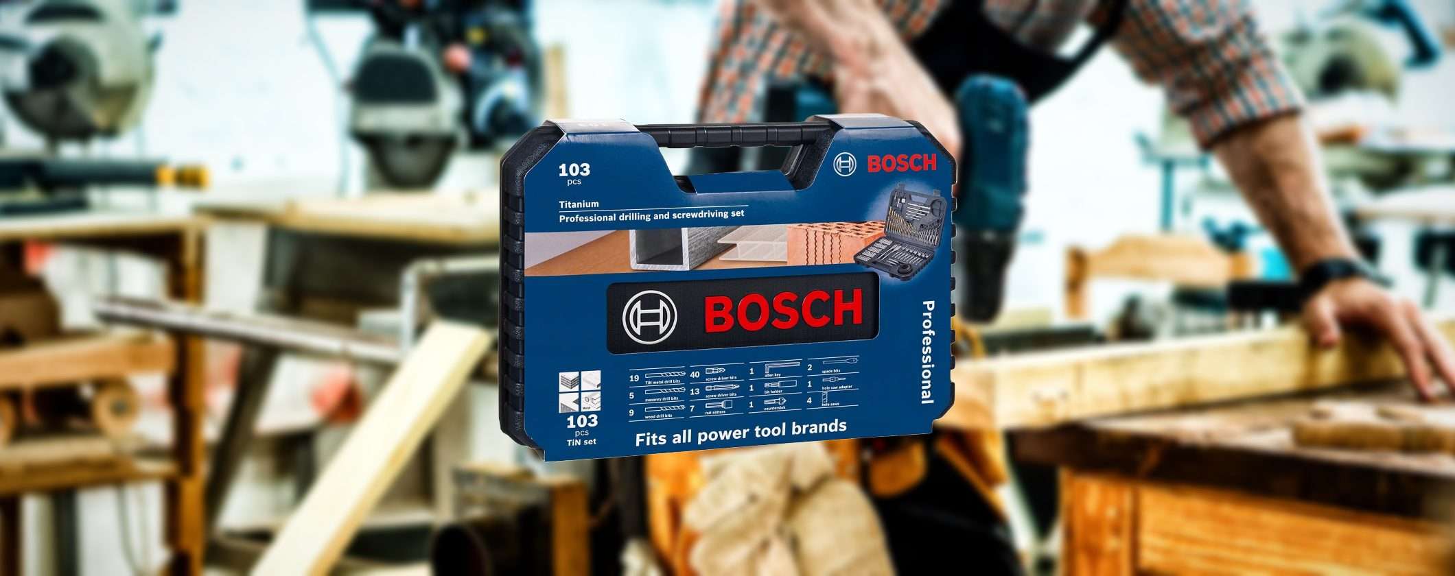 Offerta Bomba: Set Utensili Bosch Professional 103 pezzi a 22€ su Amazon Offerta Bomba: Set Utensili Bosch Professional 103 pezzi a 22€ su Amazon