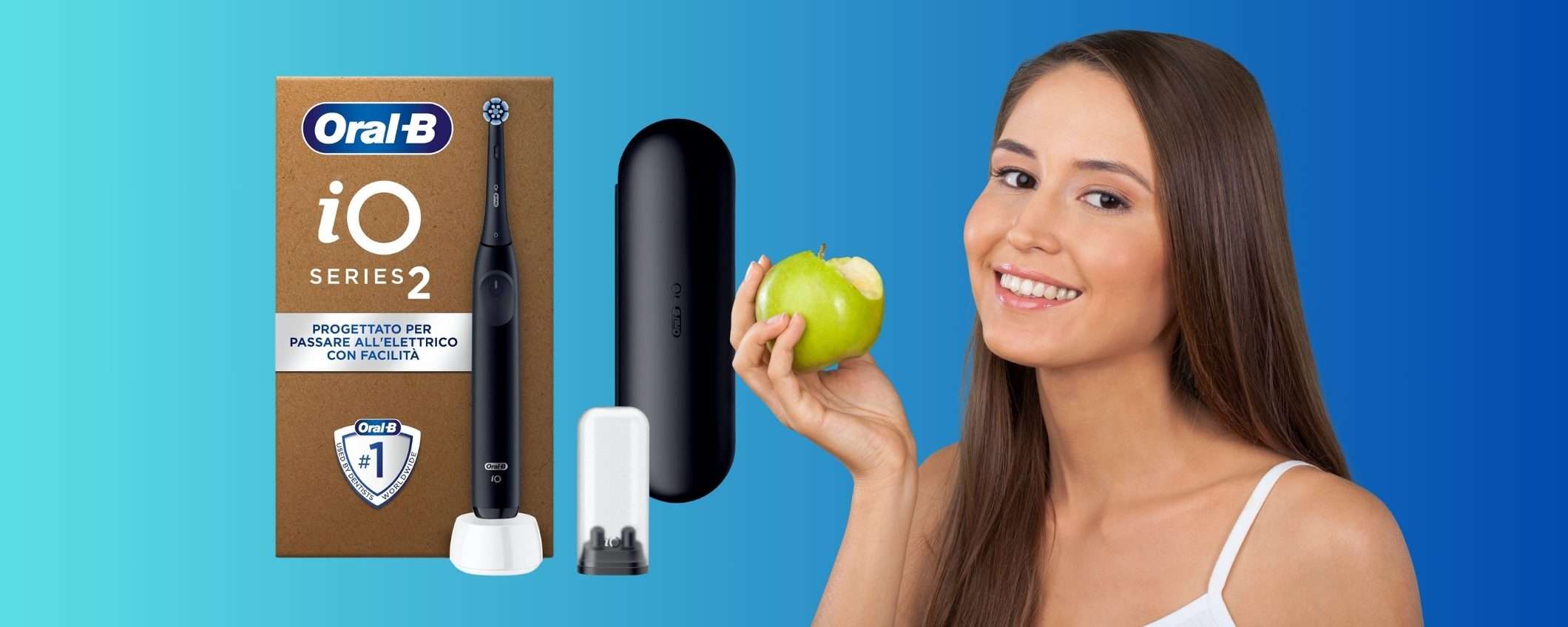 Oral-B iO 2: lo spazzolino elettrico che pulisce come nessuno oggi in PROMO Oral-B iO 2: lo spazzolino elettrico che pulisce come nessuno oggi in PROMO