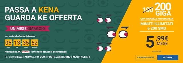 passa a kena offerta
