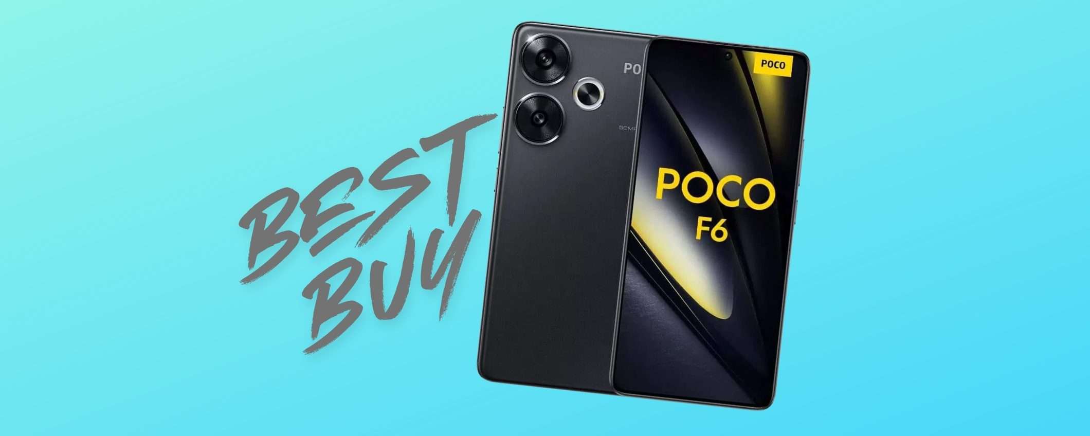 Poco F6 5G (12/512GB) in sconto fuori di testa con il codice segreto eBay Poco F6 5G (12/512GB) in sconto fuori di testa con il codice segreto eBay