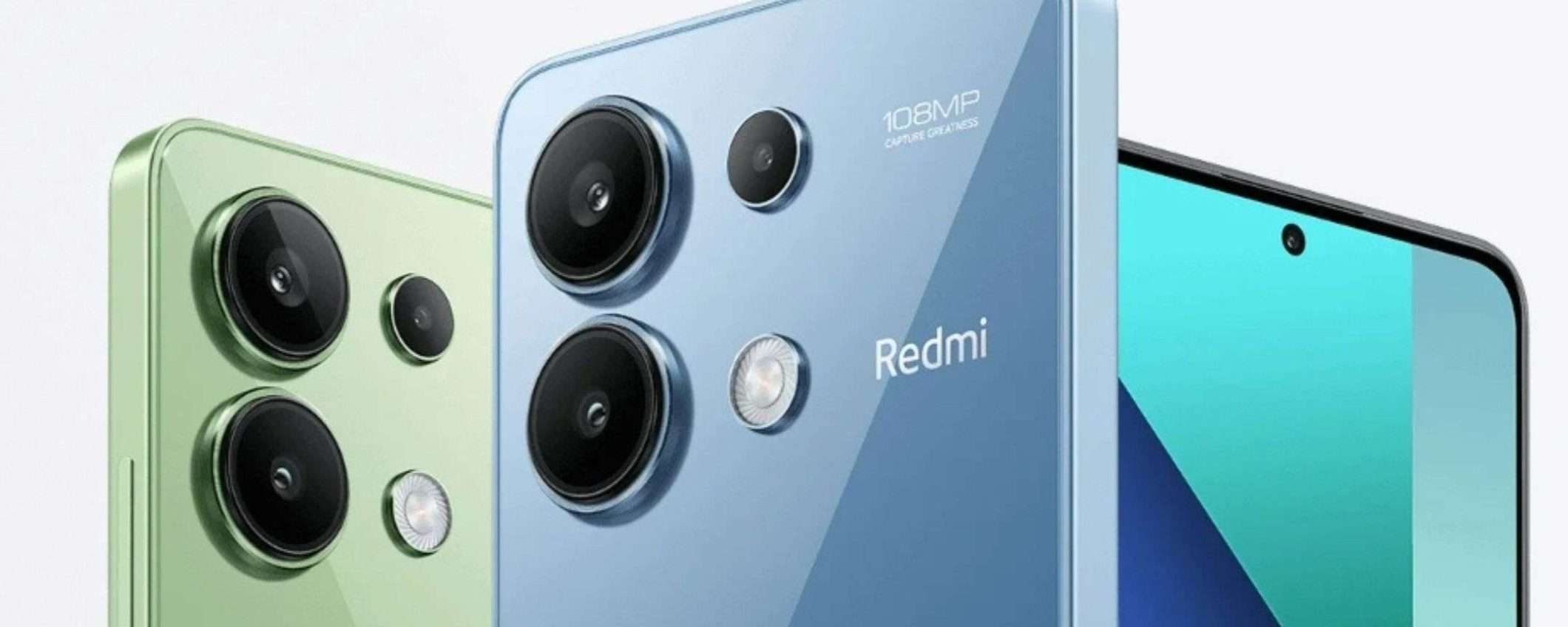 Xiaomi Redmi Note 13 (8/256 GB) in offerta a 139€: è il re della fascia bassa Xiaomi Redmi Note 13 (8/256 GB) in offerta a 139€: è il re della fascia bassa