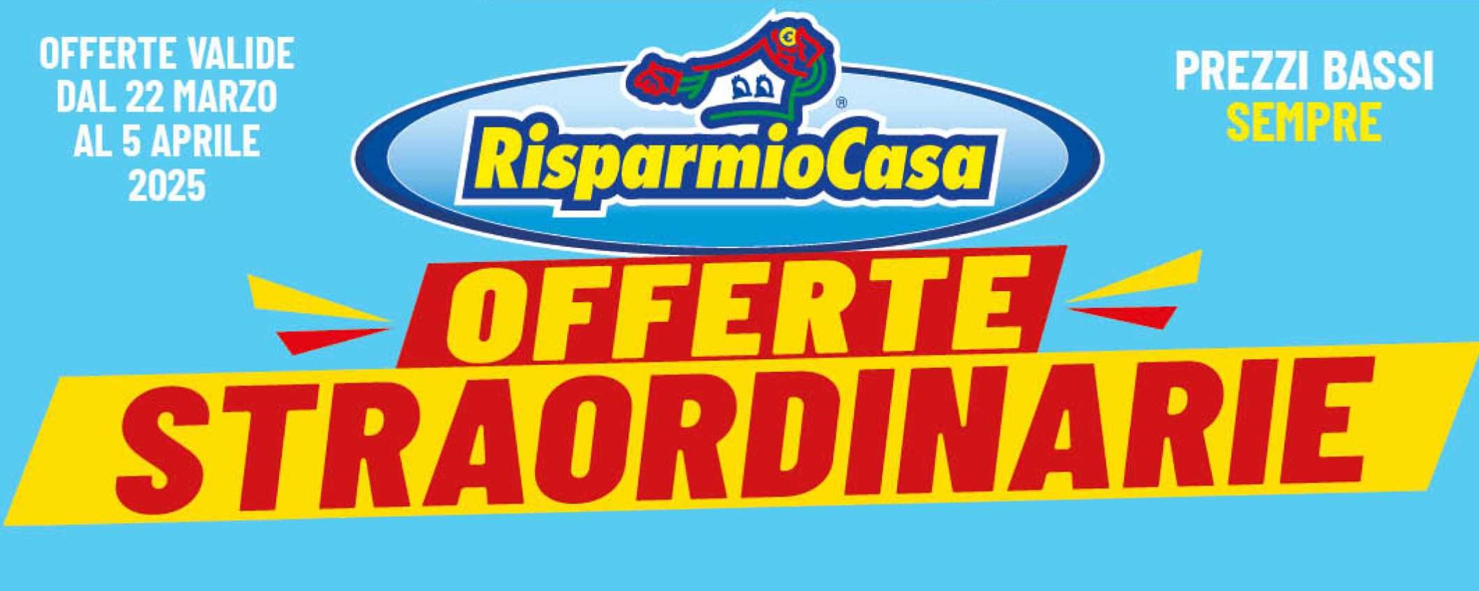 Volantino RisparmioCasa: è aria di primavera con i super sconti di fine marzo
