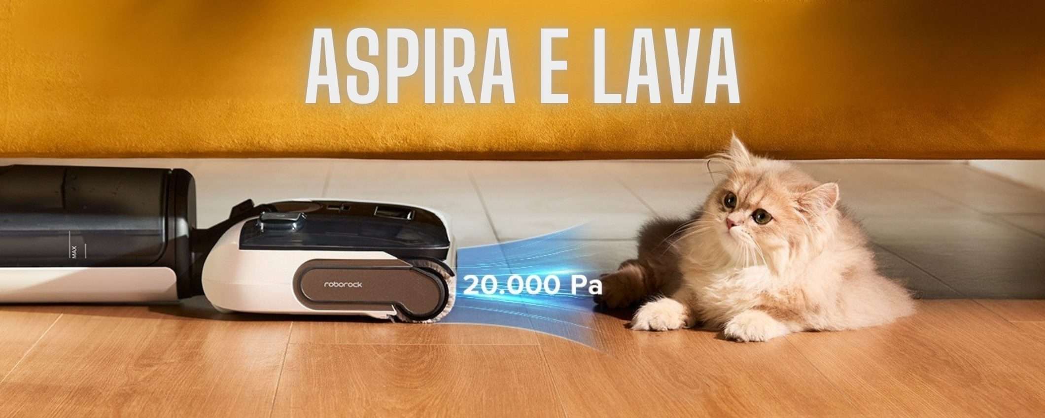 Roborock F25 LT aspira e lava i pavimenti in un attimo, ora in sconto di 50€ Roborock F25 LT aspira e lava i pavimenti in un attimo, ora in sconto di 50€