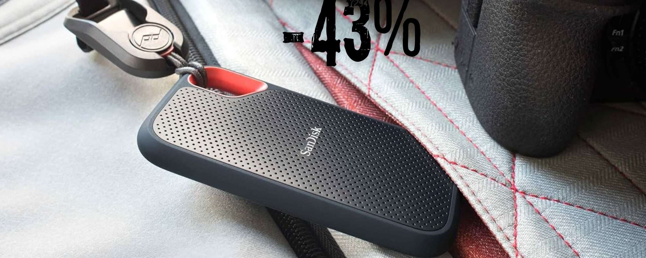 SSD Portatile SSK 4TB NVMe – Velocità 1050 MB/s, USB-C 3.2 Gen2 Per Smartphone, PS5, Mac E PC