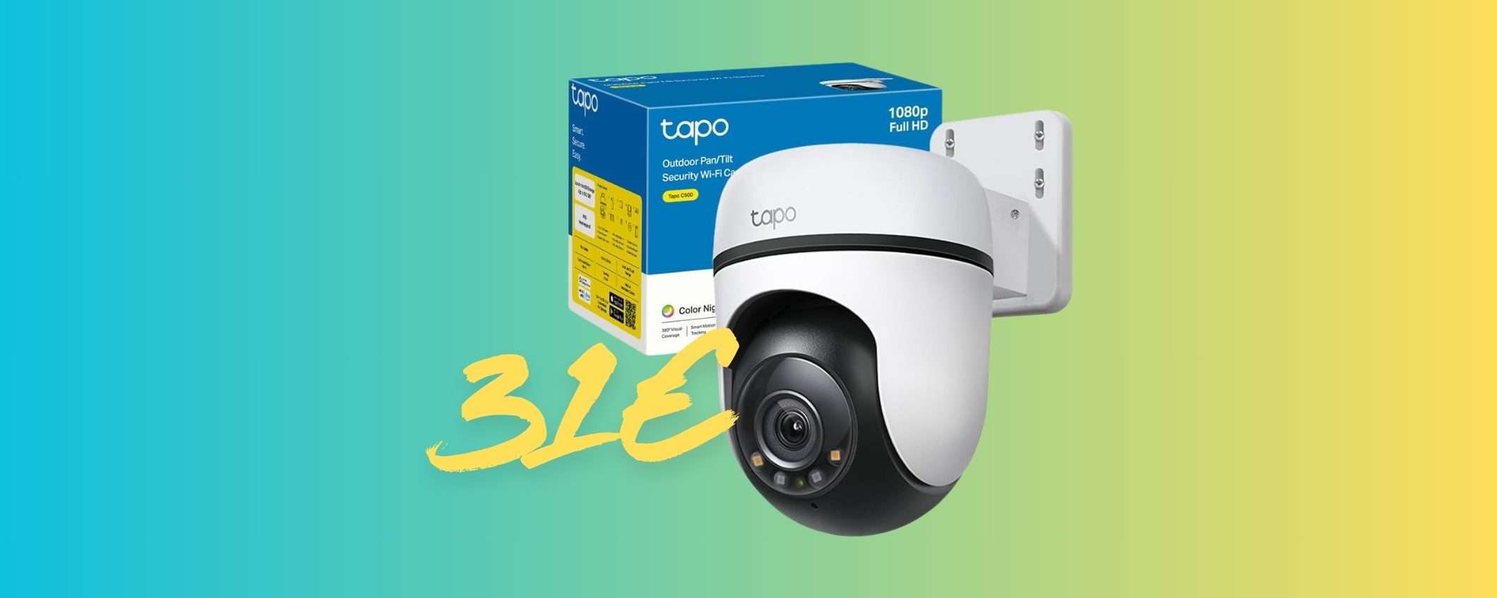 Tapo C500: la telecamera di sicurezza per esterno che costa niente (31€) Tapo C500: la telecamera di sicurezza per esterno che costa niente (31€)