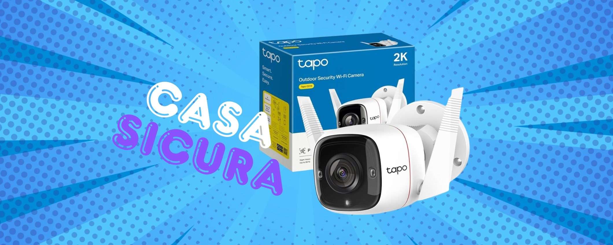 TP-Link Tapo C310: la telecamera WiFi definitiva per la sicurezza che costa poco TP-Link Tapo C310: la telecamera WiFi definitiva per la sicurezza che costa poco