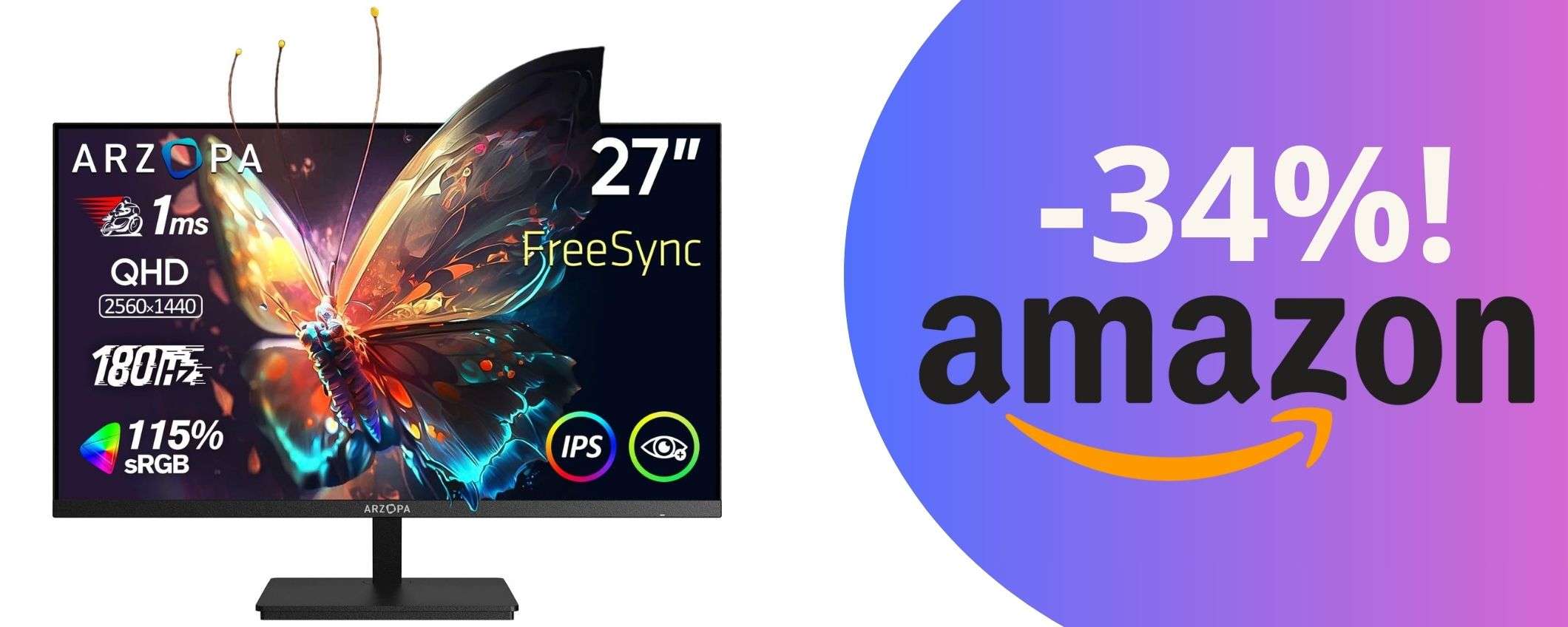 Esperienza di gioco senza precedenti: il monitor che tutti i gamer desiderano ad un prezzo da urlo Esperienza di gioco senza precedenti: il monitor che tutti i gamer desiderano ad un prezzo da urlo