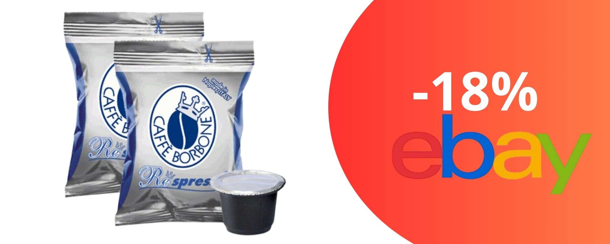 400 Capsule Borbone Blu a prezzo shock: non farti sfuggire la promo limitata! 400 Capsule Borbone Blu a prezzo shock: non farti sfuggire la promo limitata!