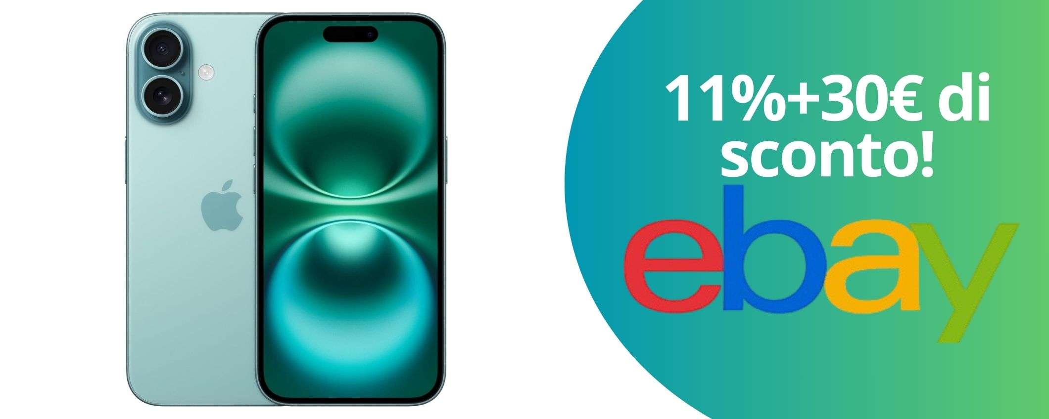 Promo limitata da non perdere: iPhone 16 5G con uno sconto davvero imbattibile! Promo limitata da non perdere: iPhone 16 5G con uno sconto davvero imbattibile!