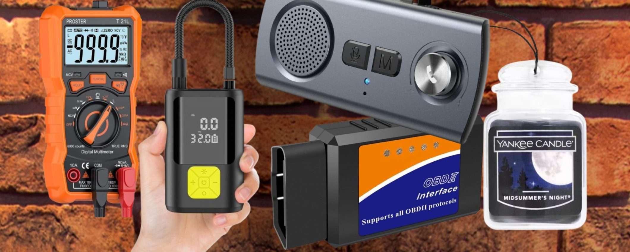 Tutto per la tua auto su Amazon: accessori indispensabili a partire da 5,99€ Tutto per la tua auto su Amazon: accessori indispensabili a partire da 5,99€