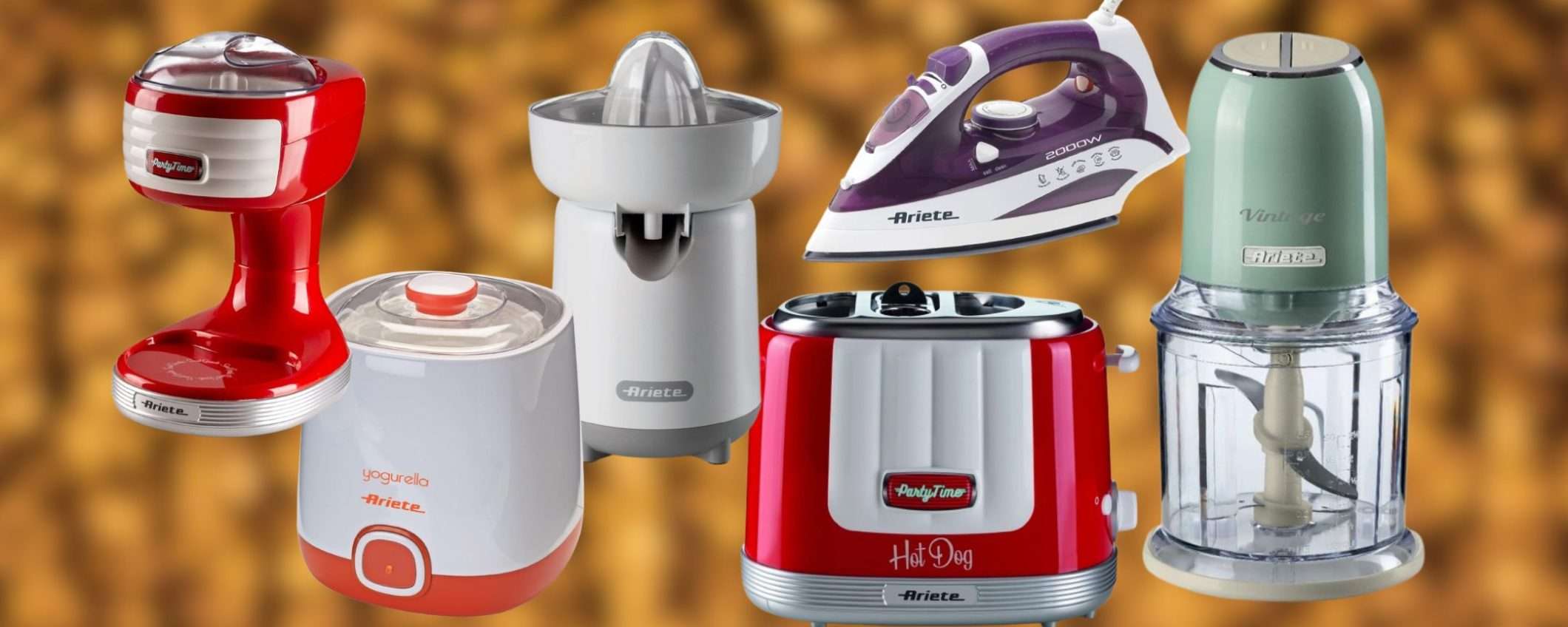 Ariete da 14,90€ a 29,90€ su Amazon: tanti elettrodomestici in SVENDITA SHOCK Ariete da 14,90€ a 29,90€ su Amazon: tanti elettrodomestici in SVENDITA SHOCK