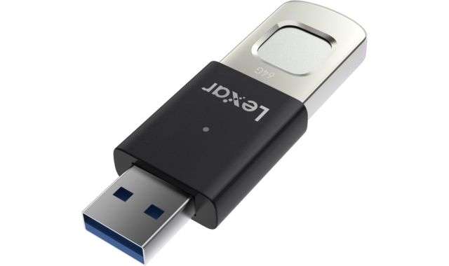Chiavetta USB 256GB impronta digitale
