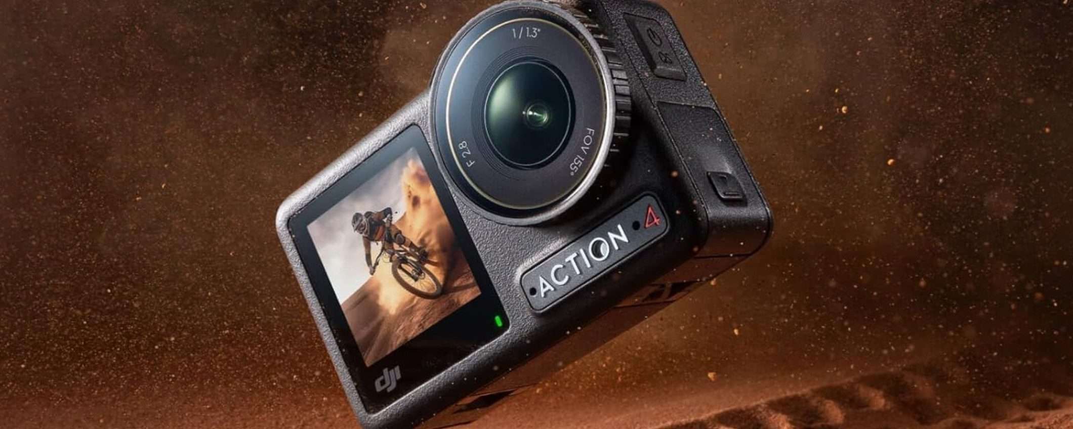 Riprese SPETTACOLARI con la DJI Osmo Action 4 Combo in MAXI SCONTO Amazon Riprese SPETTACOLARI con la DJI Osmo Action 4 Combo in MAXI SCONTO Amazon