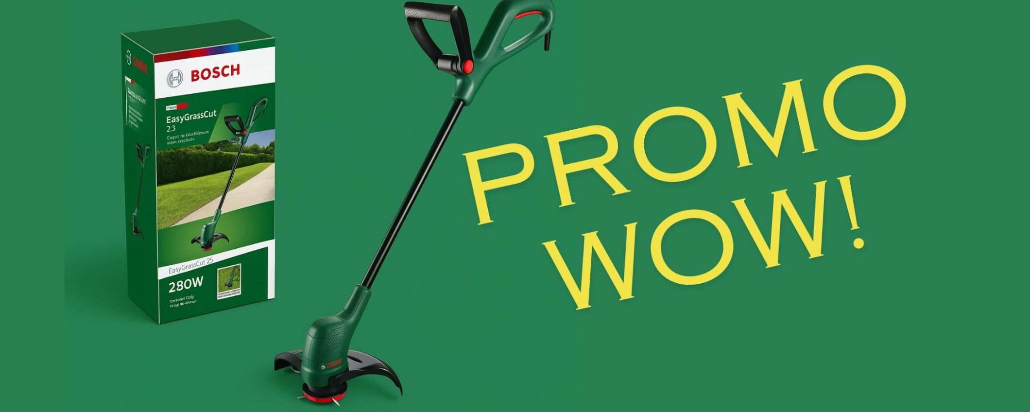 Bosch, decespugliatore a 39,90€: meno di 2KG di peso, TRAVOLGE le erbacce Bosch, decespugliatore a 39,90€: meno di 2KG di peso, TRAVOLGE le erbacce