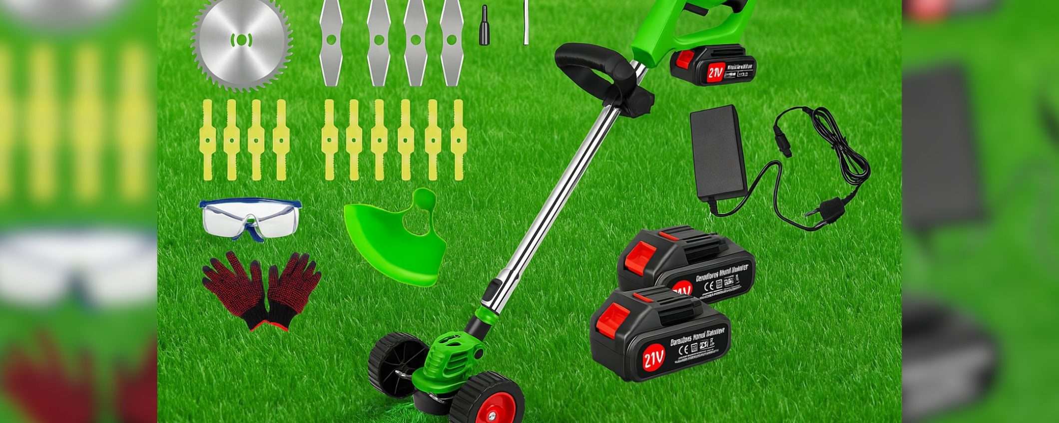 Decespugliatore a 54€ con 2 batterie e ruote: giardino PERFETTO, zero sforzi Decespugliatore a 54€ con 2 batterie e ruote: giardino PERFETTO, zero sforzi