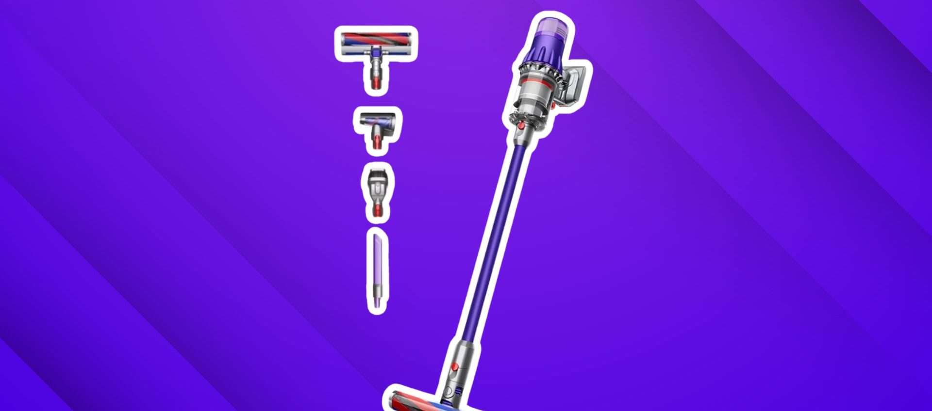 Aspirapolvere Dyson Digital Slim: super sconto del 33% (anche in 3 rate) Aspirapolvere Dyson Digital Slim: super sconto del 33% (anche in 3 rate)