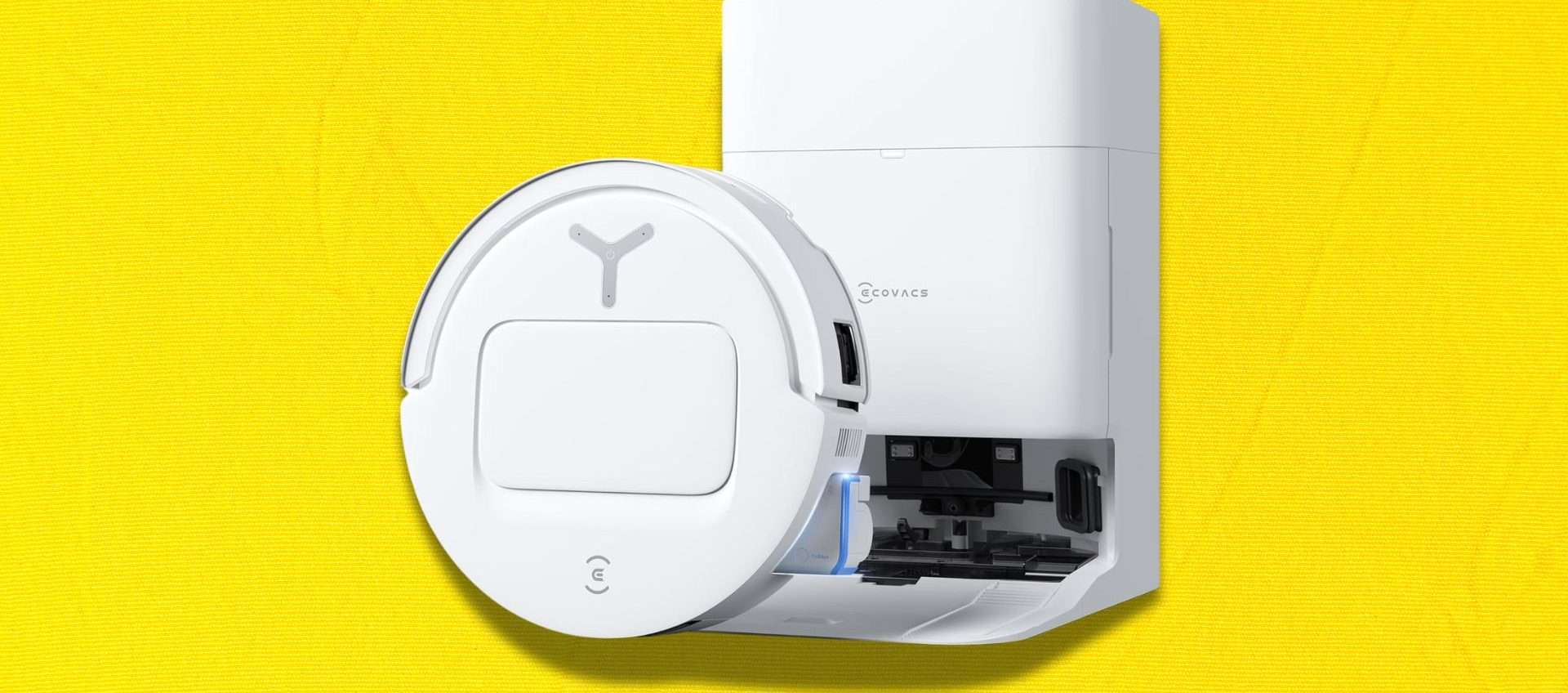 Offerta Ecovacs Deebot T80 Omni: robot aspirapolvere e lavapavimenti super accessoriato a 899€