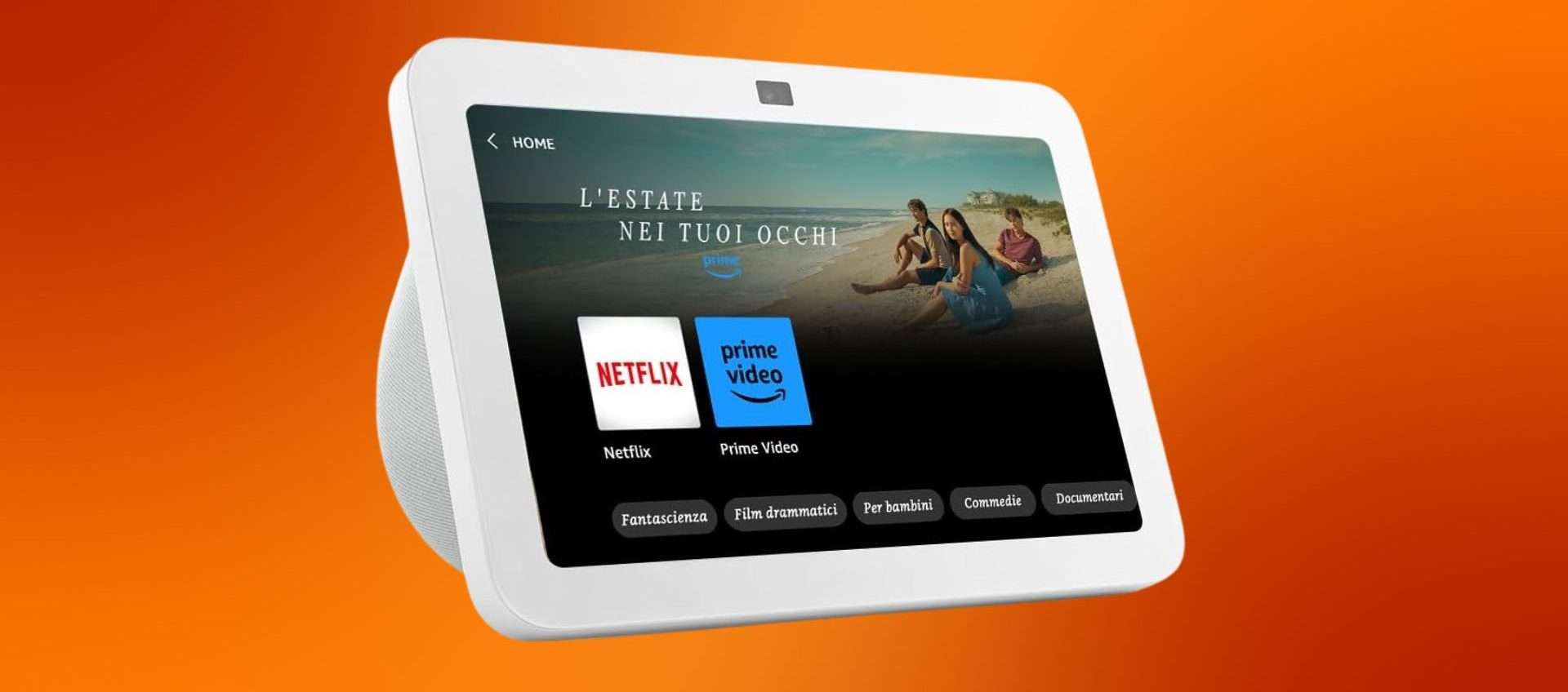 Echo Show 8: assistente smart con display premium a meno di 120€ (-30%) Echo Show 8: assistente smart con display premium a meno di 120€ (-30%)