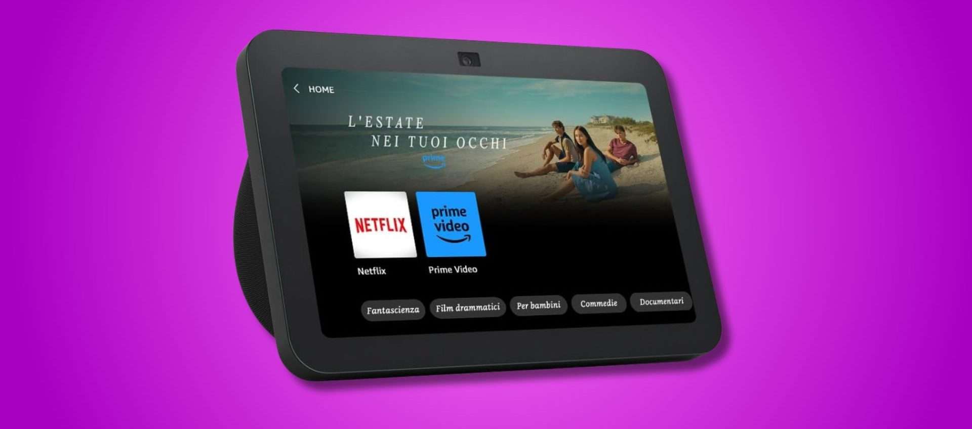 Echo Show 8 in offerta su Amazon: il miglior smart display per la tua casa Echo Show 8 in offerta su Amazon: il miglior smart display per la tua casa