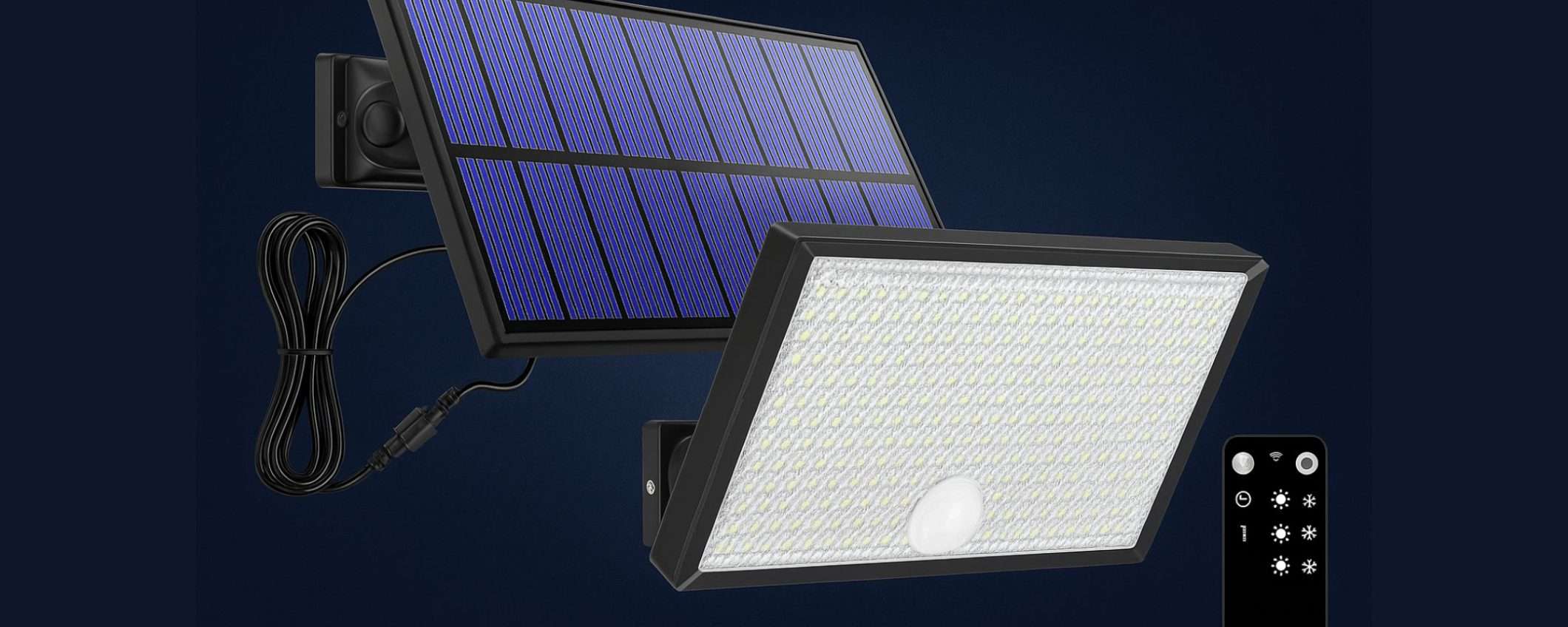 Una BESTIA di luce solare 400 LED per illuminare GRATIS: promo Amazon (14€)