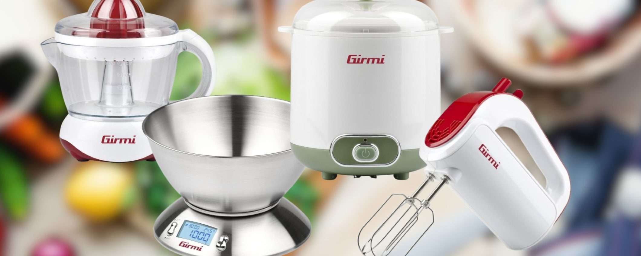Girmi sconti FUORI CONTROLLO su Amazon: elettrodomestici da 11,99€ a 23€