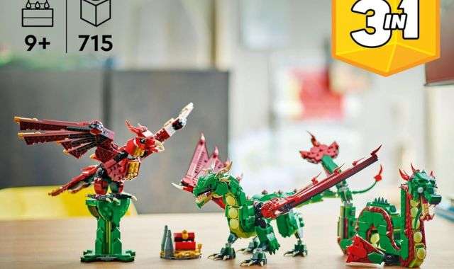 LEGO Drago Medievale 3-in-1