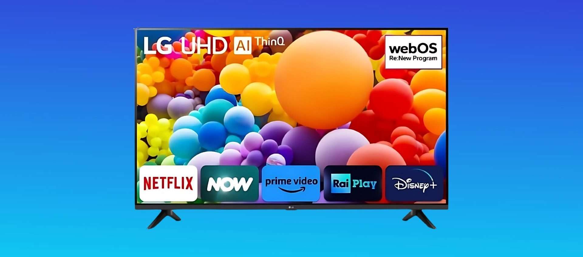 LG UHD 43'' Serie UT73: smart TV 4K con il 27% di sconto su Amazon LG UHD 43'' Serie UT73: smart TV 4K con il 27% di sconto su Amazon