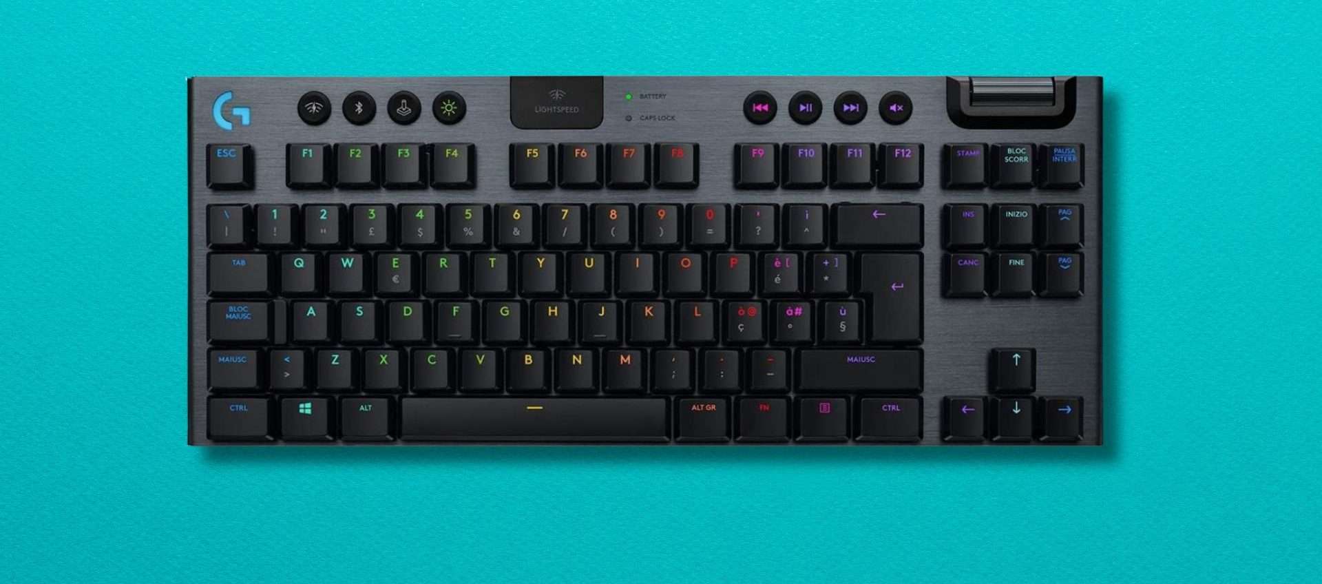 Logitech G915 Lightspped TKL, sconto 28% su Amazon: la tastiera gaming definitiva Logitech G915 Lightspped TKL, sconto 28% su Amazon: la tastiera gaming definitiva