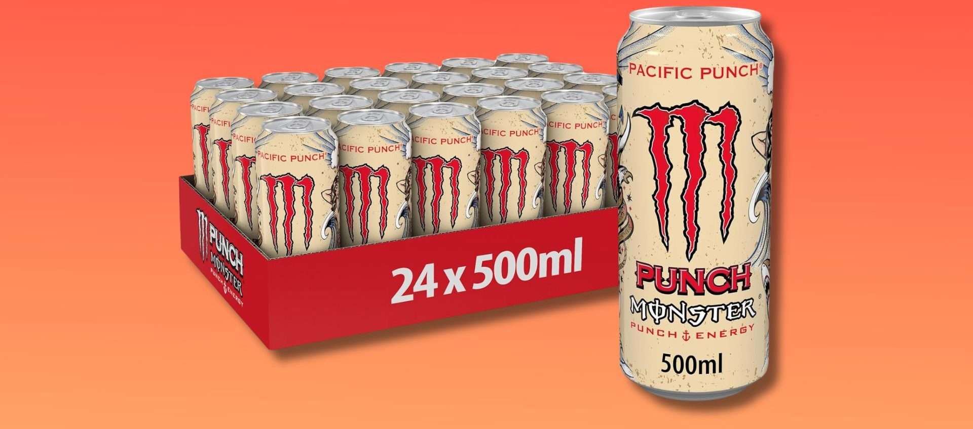Monster Energy Pacific Punch: energia senza compromessi a meno di 26€ (-39%) Monster Energy Pacific Punch: energia senza compromessi a meno di 26€ (-39%)