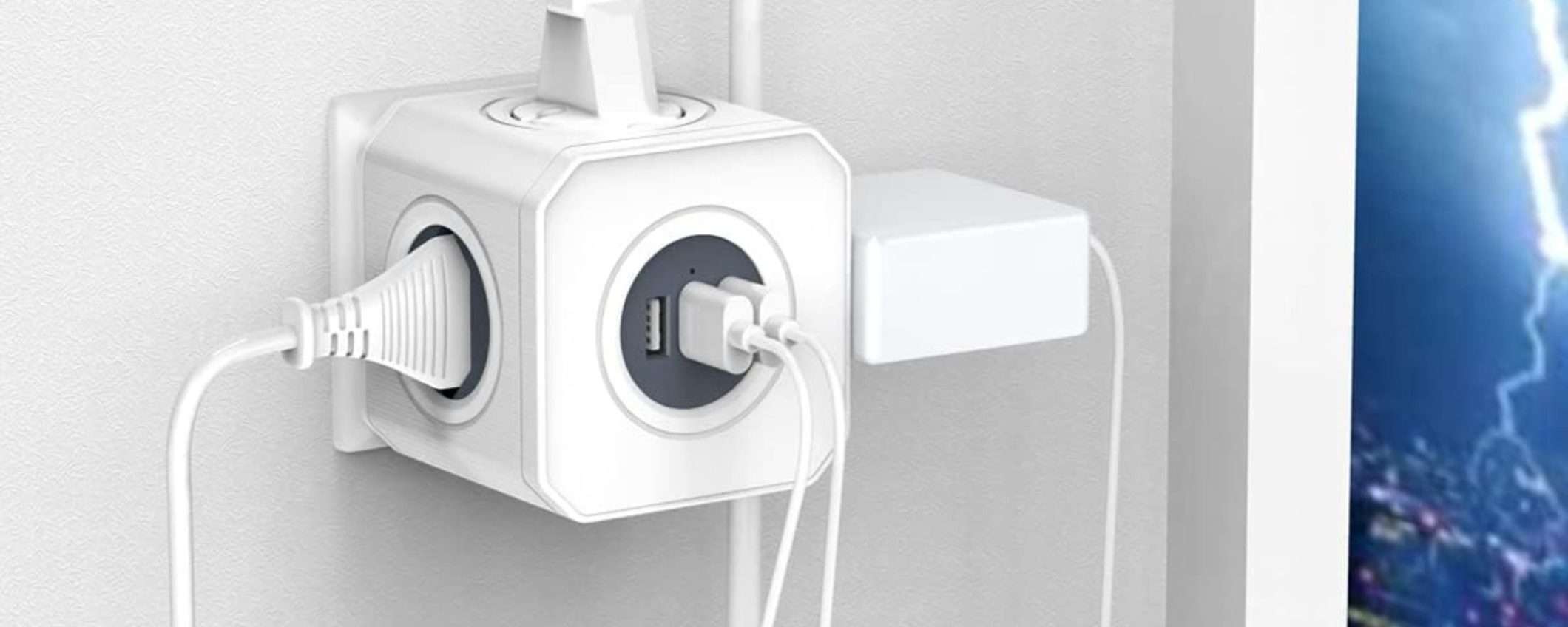 Multipresa a cubo 7 in 1 a 9,99€ su Amazon: da prendere ADESSO Multipresa a cubo 7 in 1 a 9,99€ su Amazon: da prendere ADESSO