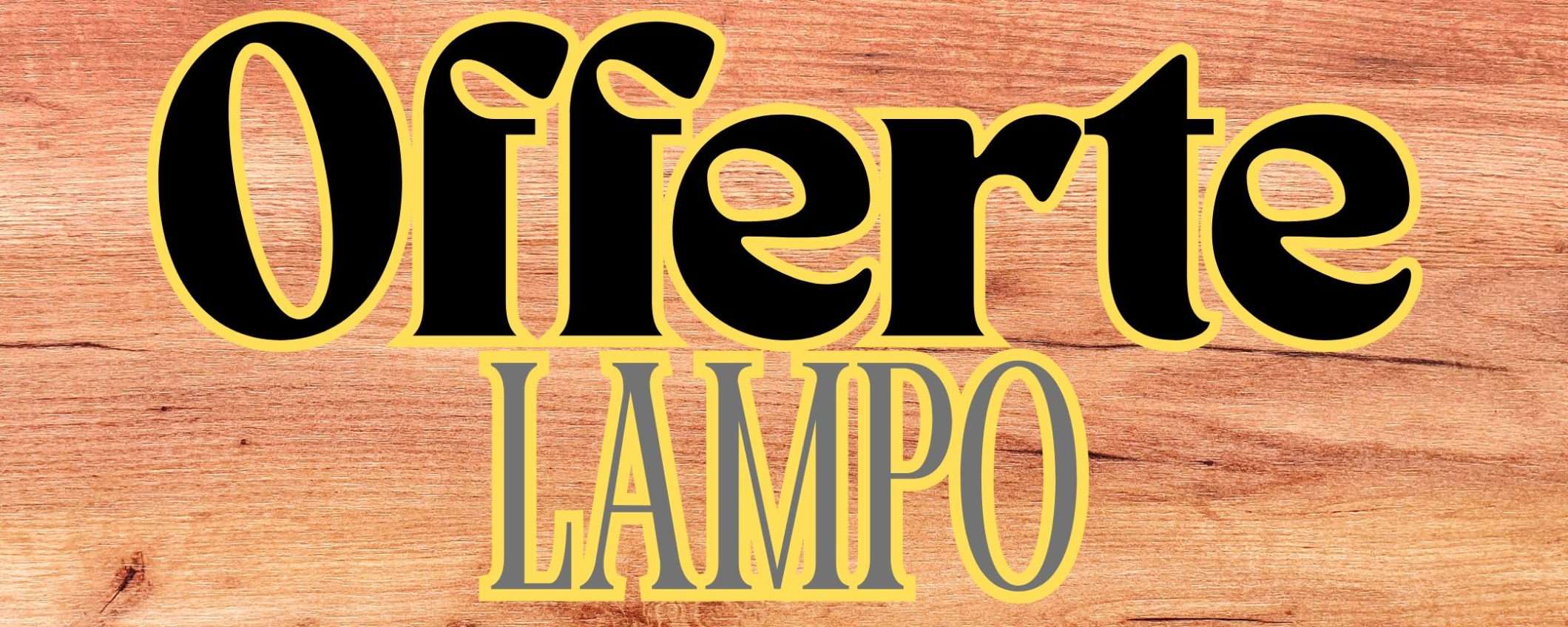 Offerte lampo Amazon del 6 aprile: prezzi SCONCERTANTI (da 7€ a 18€) Offerte lampo Amazon del 6 aprile: prezzi SCONCERTANTI (da 7€ a 18€)