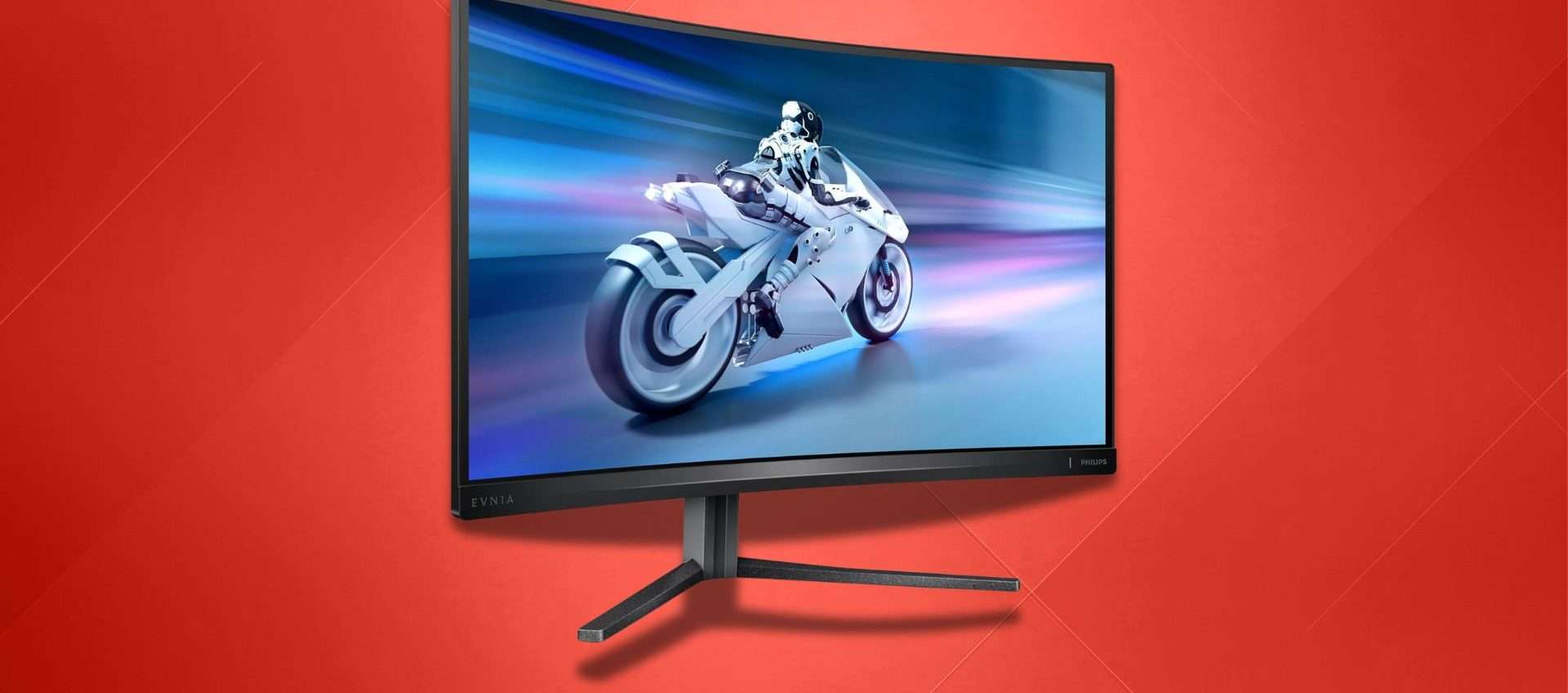 Philips Evnia: il monitor QHD curvo da 240Hz oggi a 245€, offerta perfetta per i gamer Philips Evnia: il monitor QHD curvo da 240Hz oggi a 245€, offerta perfetta per i gamer