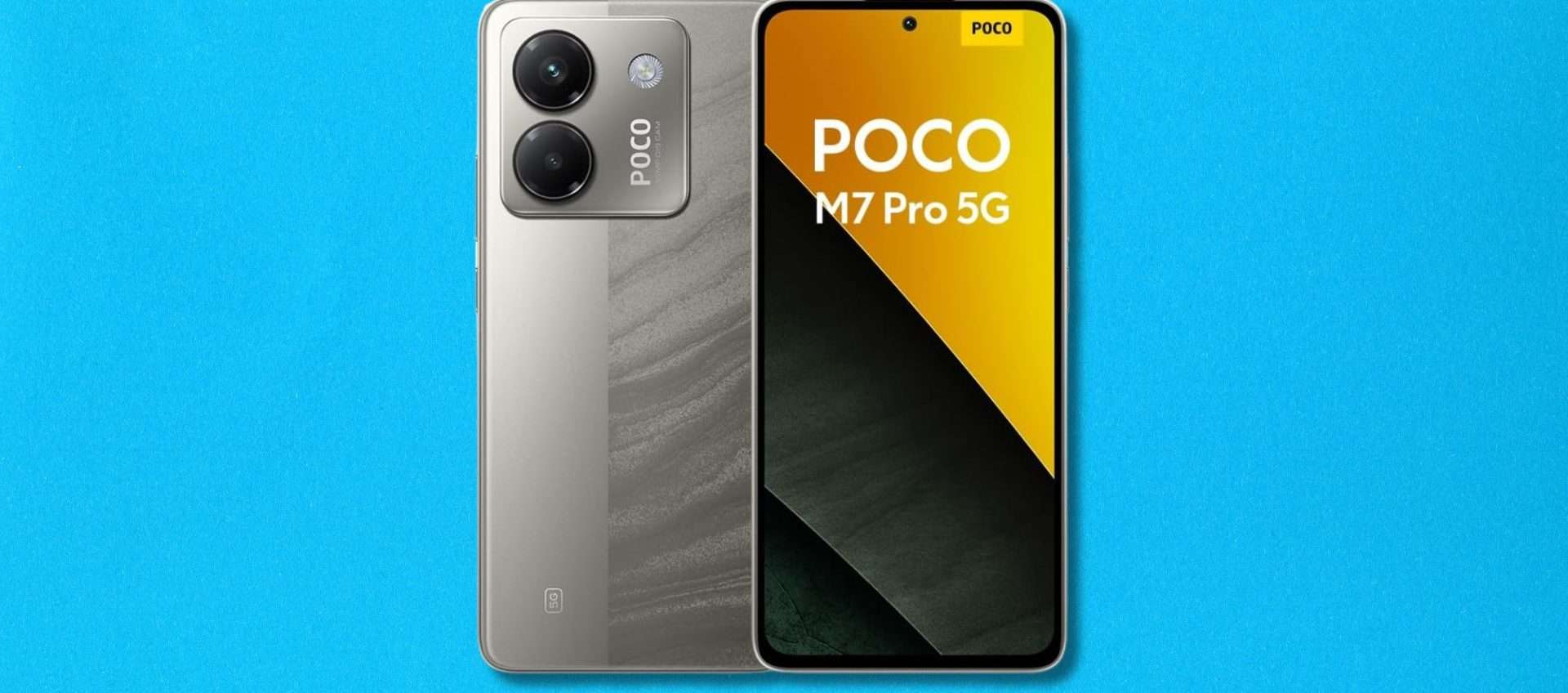 POCO M7 Pro 5G, il prezzo crolla sotto i 200€: un midrange Android impeccabile POCO M7 Pro 5G, il prezzo crolla sotto i 200€: un midrange Android impeccabile
