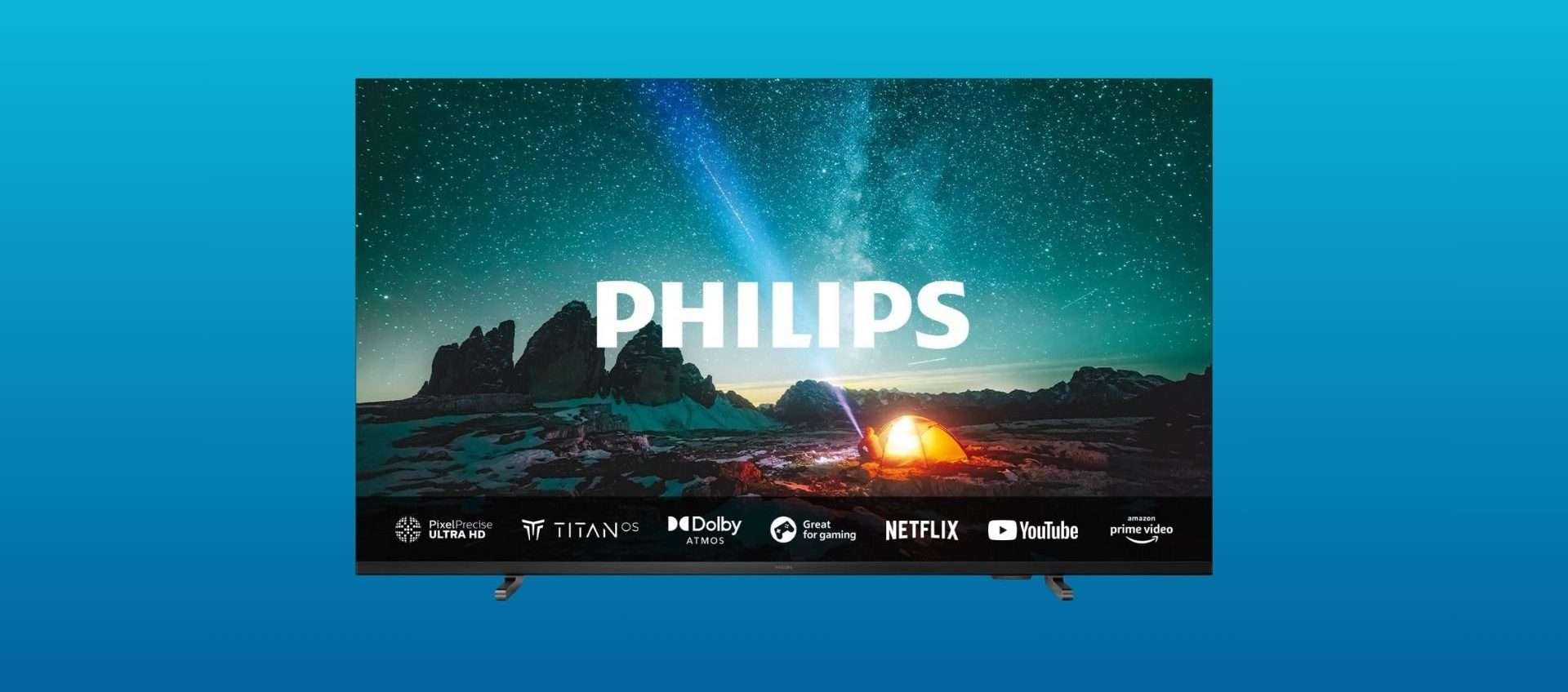 Televisore Philips 4K LED da 75 Televisore Philips 4K LED da 75