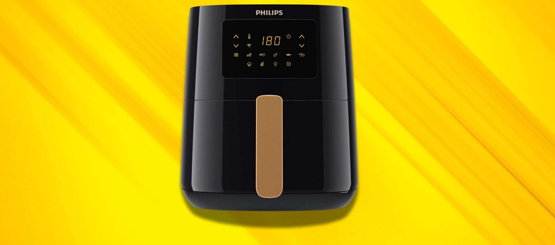 Philips Air Fryer Serie 5000: friggitrice smart oggi a 79,99€ (risparmi il 47%) Philips Air Fryer Serie 5000: friggitrice smart oggi a 79,99€ (risparmi il 47%)