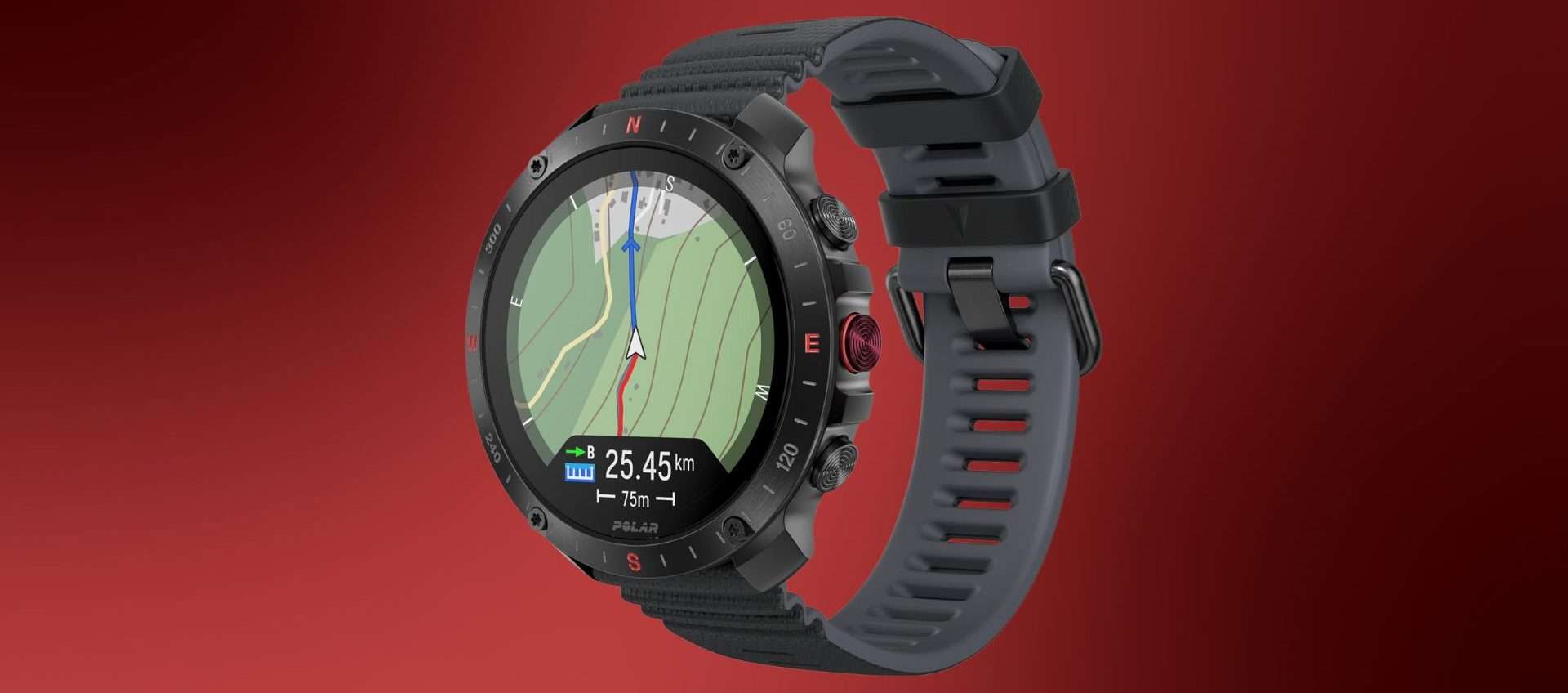 Polar Grit X2 Pro, risparmi il 29%: 100 ore di autonomia con GPS attivo Polar Grit X2 Pro, risparmi il 29%: 100 ore di autonomia con GPS attivo